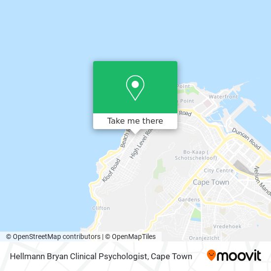 Hellmann Bryan Clinical Psychologist map