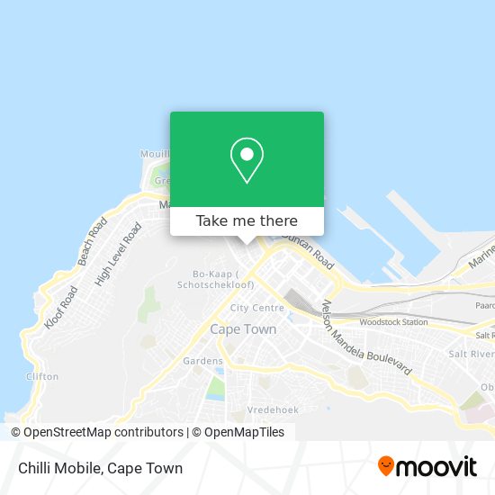 Chilli Mobile map