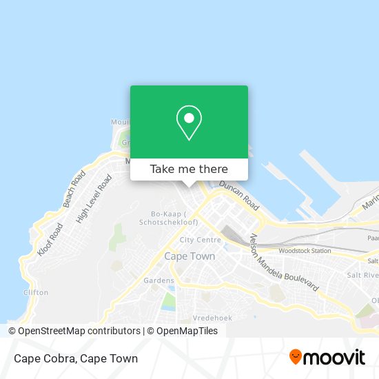 Cape Cobra map