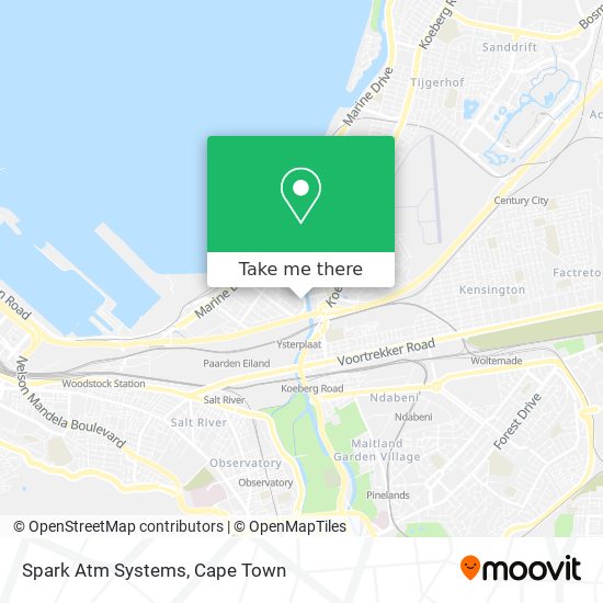 Spark Atm Systems map