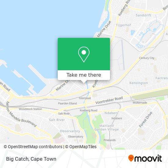 Big Catch map