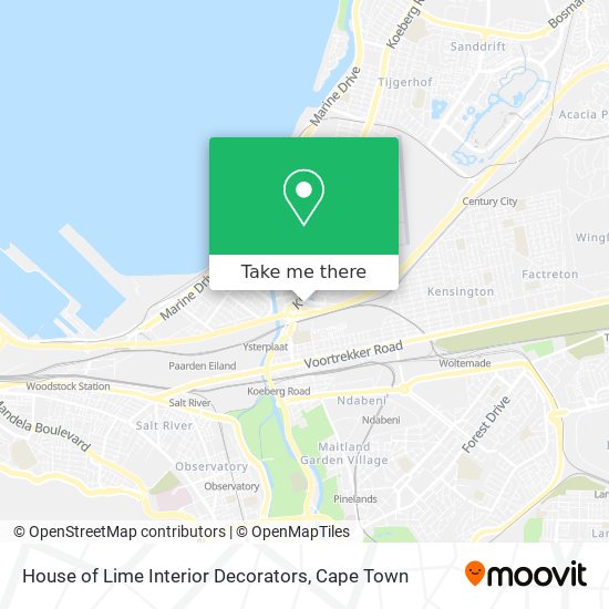 House of Lime Interior Decorators map
