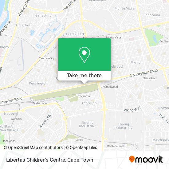 Libertas Children's Centre map