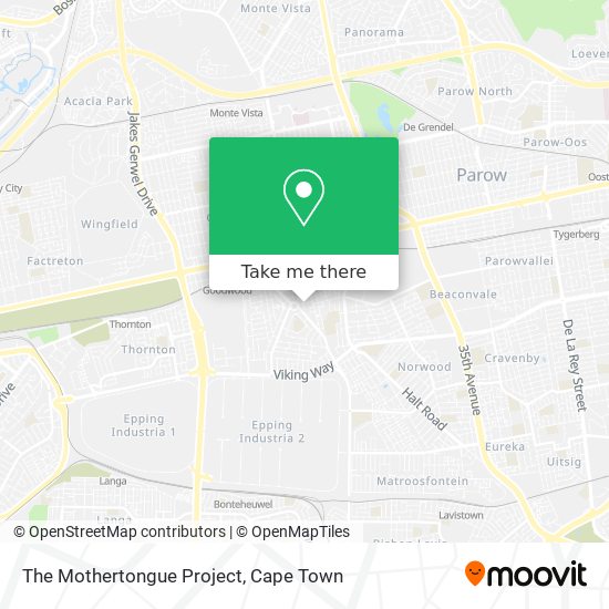 The Mothertongue Project map