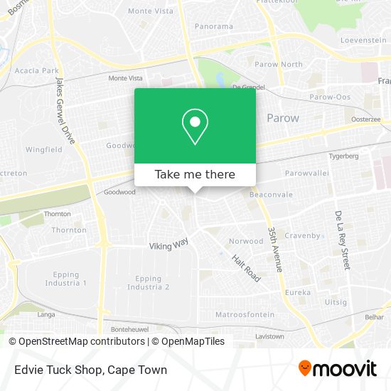 Edvie Tuck Shop map
