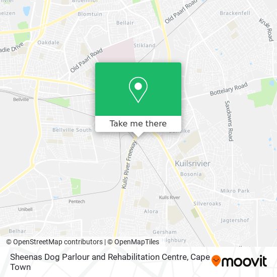 Sheenas Dog Parlour and Rehabilitation Centre map