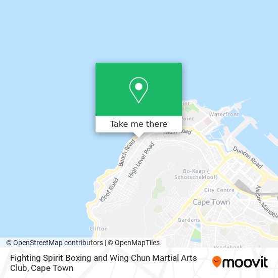 Fighting Spirit Boxing and Wing Chun Martial Arts Club map