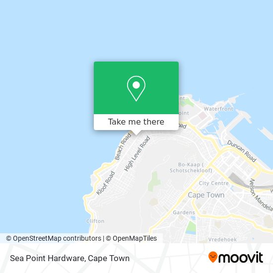 Sea Point Hardware map