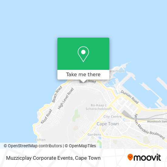 Muzzicplay Corporate Events map