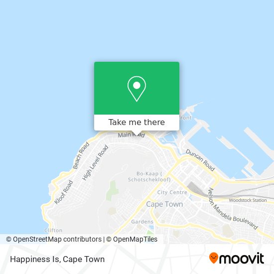 Happiness Is map