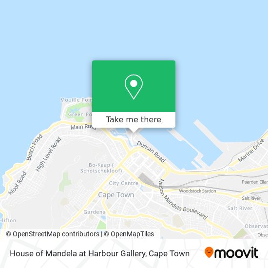 House of Mandela at Harbour Gallery map