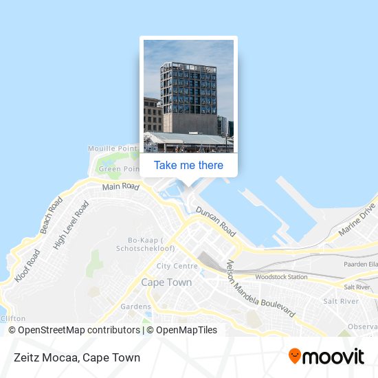 Zeitz Mocaa map