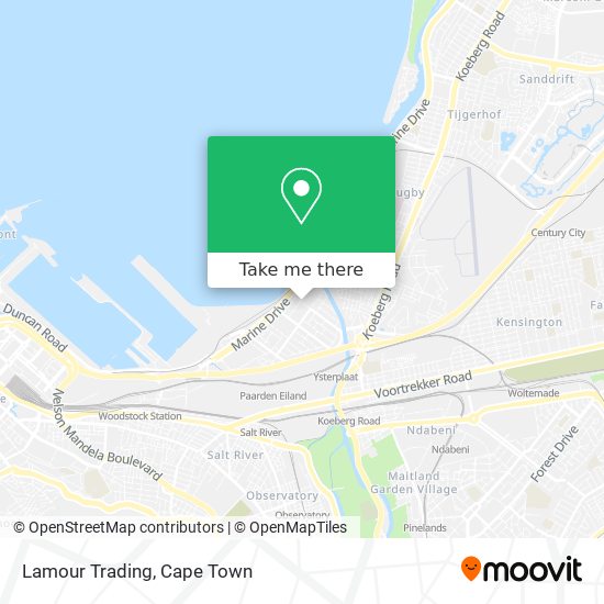Lamour Trading map