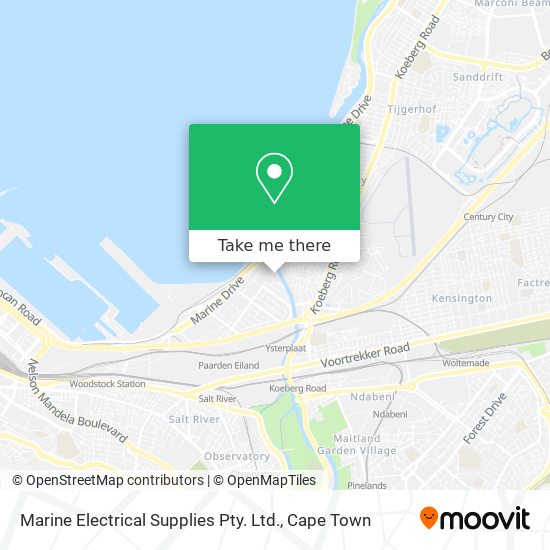 Marine Electrical Supplies Pty. Ltd. map