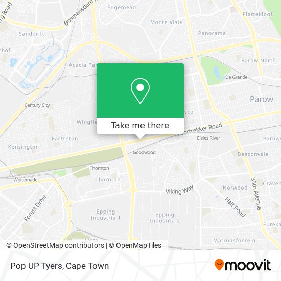 Pop UP Tyers map