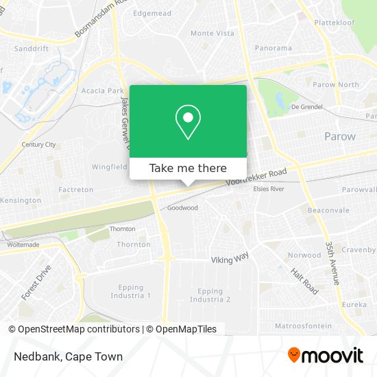 Nedbank map