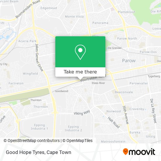 Good Hope Tyres map
