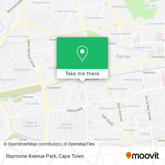 Raymone Avenue Park map