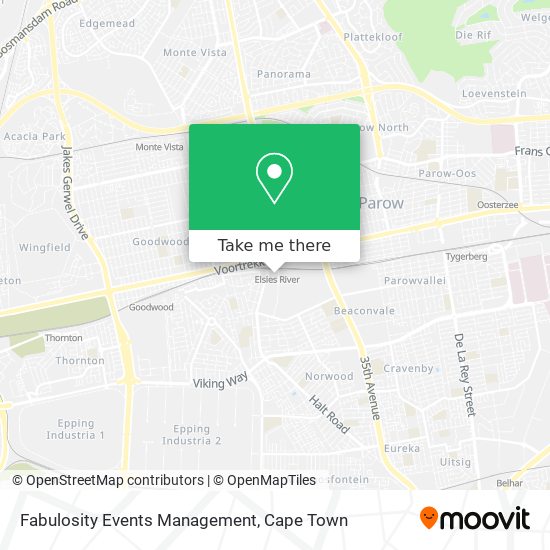 Fabulosity Events Management map