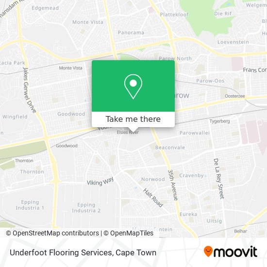 Underfoot Flooring Services map