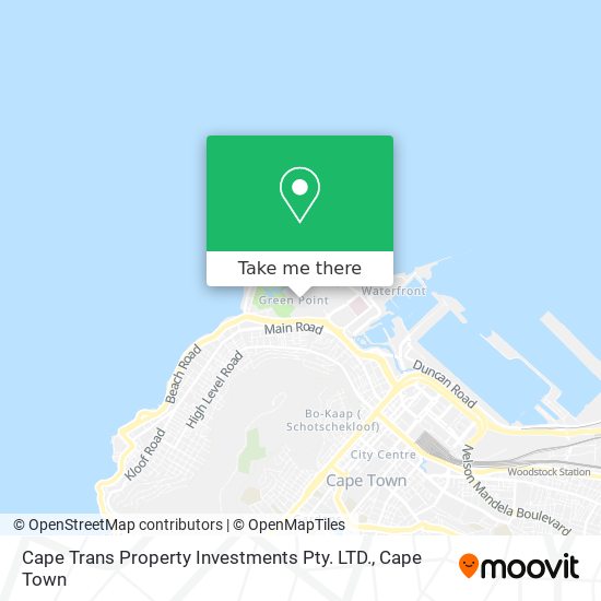 Cape Trans Property Investments Pty. LTD. map