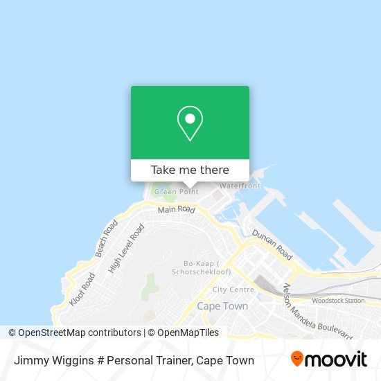 Jimmy Wiggins # Personal Trainer map