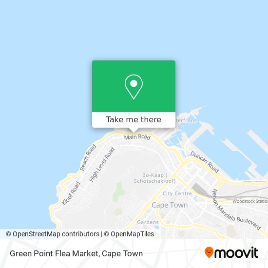 Green Point Flea Market map
