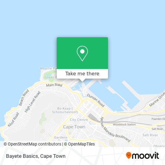 Bayete Basics map