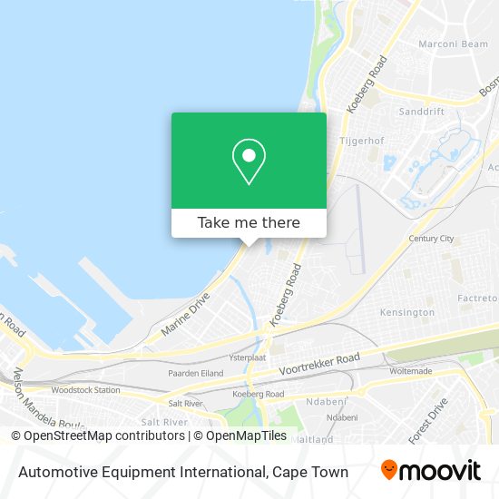 Automotive Equipment International map