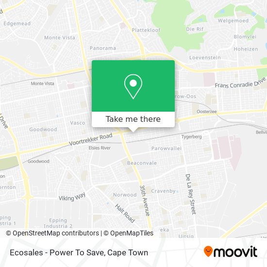 Ecosales - Power To Save map