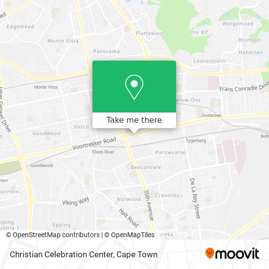 Christian Celebration Center map