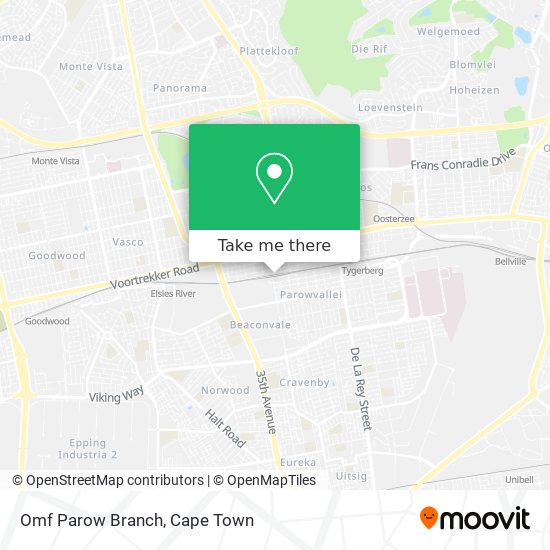 Omf Parow Branch map