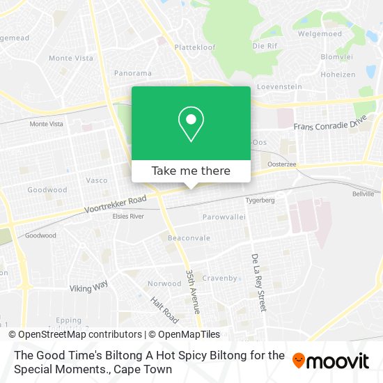 The Good Time's Biltong A Hot Spicy Biltong for the Special Moments. map