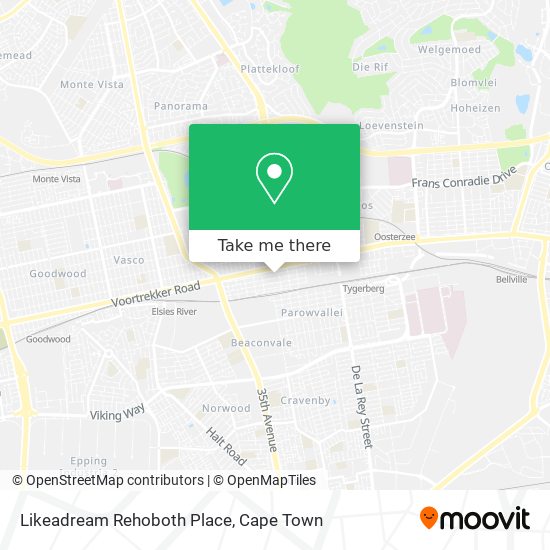 Likeadream Rehoboth Place map