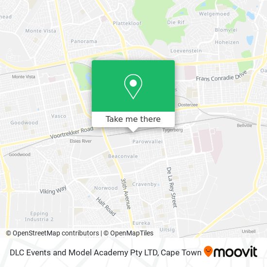 DLC Events and Model Academy Pty LTD map