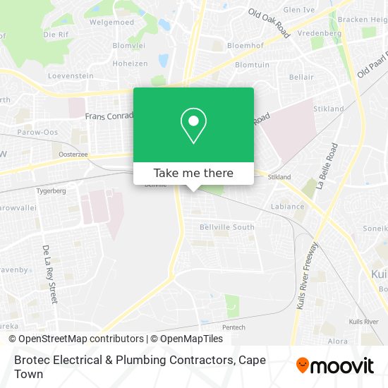 Brotec Electrical & Plumbing Contractors map