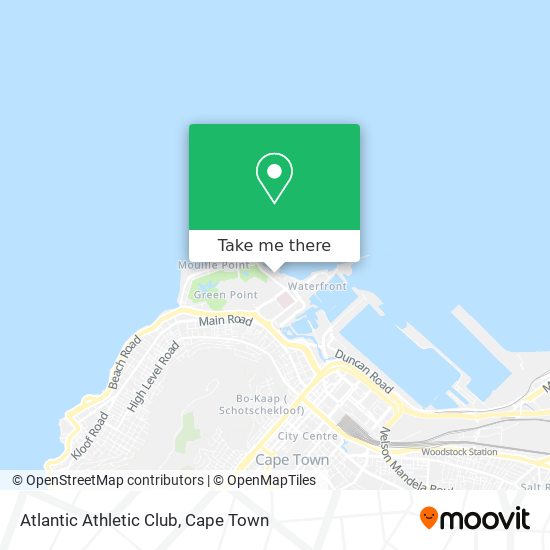 Atlantic Athletic Club map