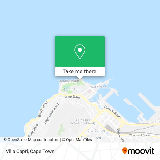 Villa Capri map