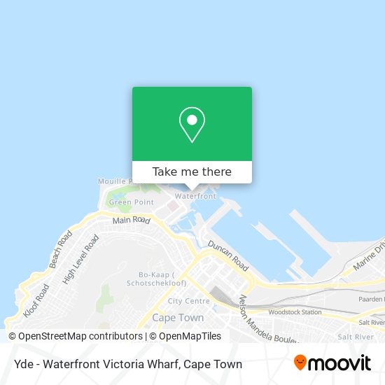 Yde - Waterfront Victoria Wharf map