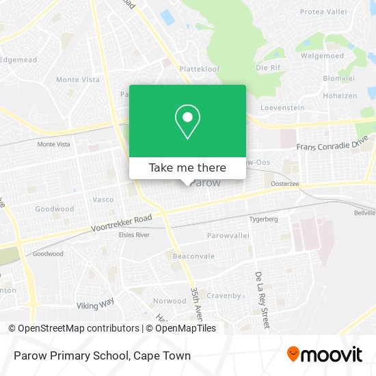 Parow Primary School map