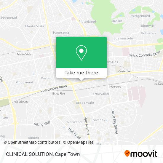 CLINICAL SOLUTION map
