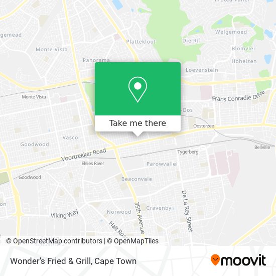 Wonder's Fried & Grill map