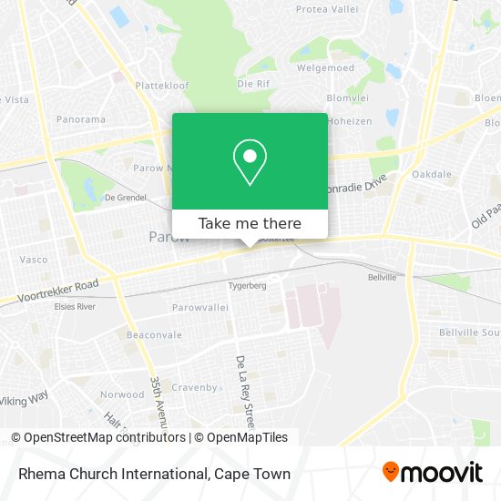 Rhema Church International map
