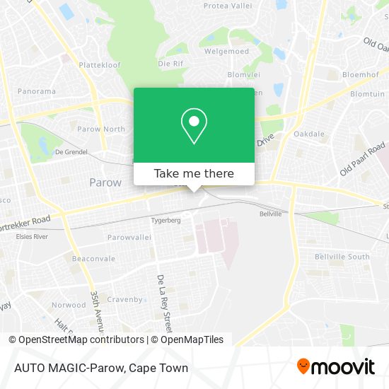 AUTO MAGIC-Parow map