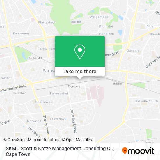 SKMC Scott & Kotzé Management Consulting CC map