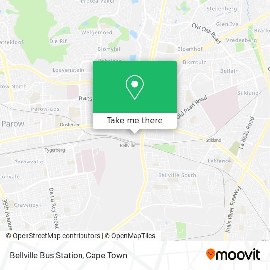 Bellville Bus Station map