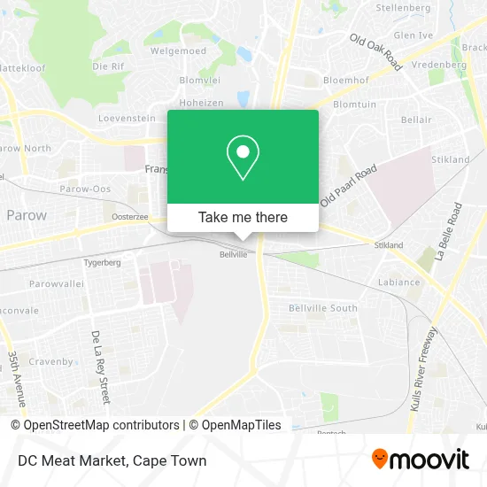 DC Meat Market map