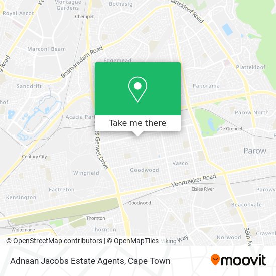 Adnaan Jacobs Estate Agents map