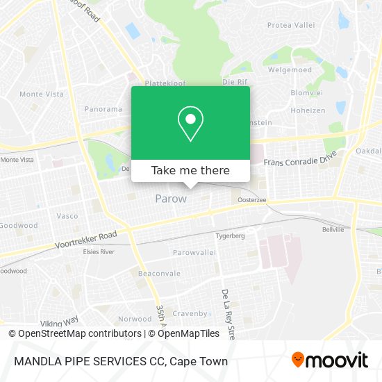 MANDLA PIPE SERVICES CC map