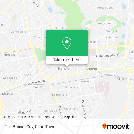 The Bonsai Guy map